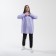 SL shirt, slanting bar, 46-48, lavender