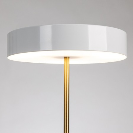 Decorative table lamp Arte Lamp Elnath A5038LT-3WH, G9, 3x3 W, 25x25x38 cm, white, copper-2