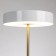Decorative table lamp Arte Lamp Elnath A5038LT-3WH, G9, 3x3 W, 25x25x38 cm, white, copper