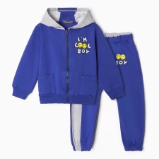 Kit for children (sweatshirt, trousers), electrician color, height 86 cm