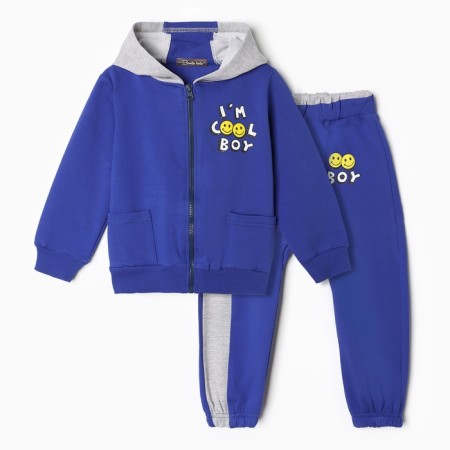 Kit for children (sweatshirt, trousers), electrician color, height 86 cm