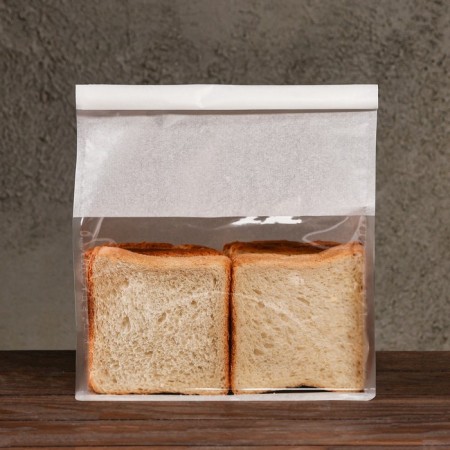 Paper package, with a window, rectangular bottom, white, 22 x 11 x 28 cm-2