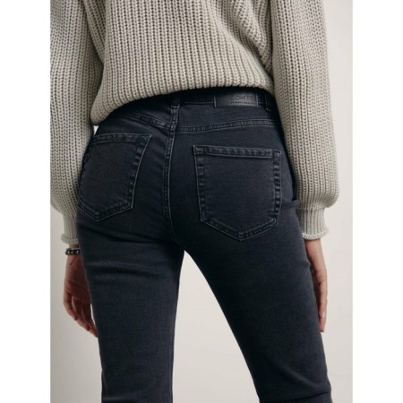 Women's jeans Conte Elegant Straight Leg, size XS, color Washed Black-4