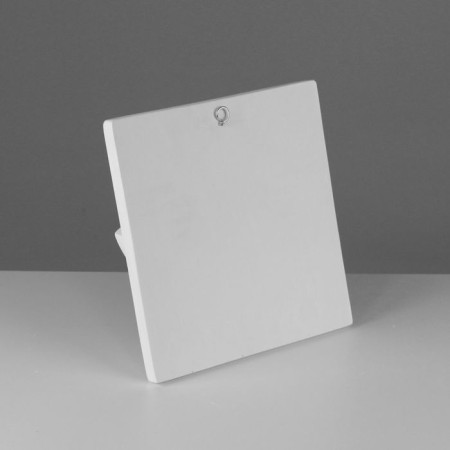 Gypsum figure ornament: five -line, 24.5 x 26.5 x 6 cm-1