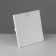 Gypsum figure ornament: five -line, 24.5 x 26.5 x 6 cm