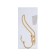 Hook furniture tundra TKT002, three -rod, gold