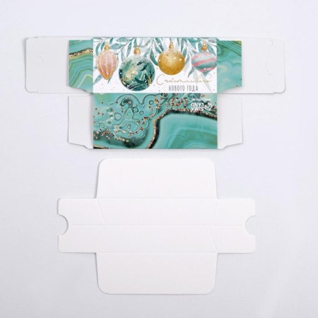 Box for Makarun "Happy Year" 12 x 5.5 x 5.5 cm., New Year-3