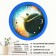 Wall watches, D-28 cm, interior, "galaxy", silent