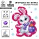 New Year's set for creativity. Fetra toy "New Year! Bunny with a toy "
