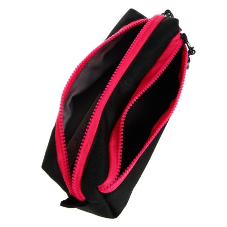 Penal soft, 2 compartments, volumetric, 100 x 210 x 50 mm, Erich Krause, Black & Pink 48999-5