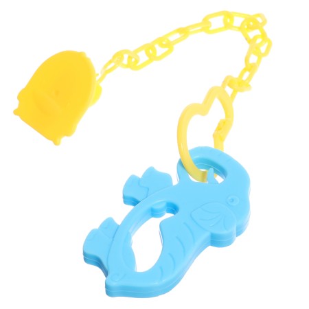 Set of teething: turtle, giraffe, elephant + lace, 3 pcs.-8