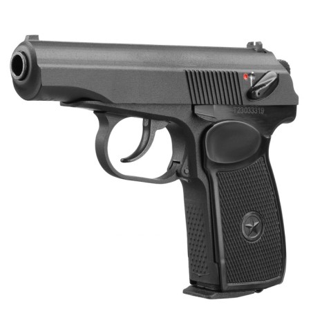 Pneumatic pistol "MP-654K" cal. 4.5 mm, 3 j, bldg. metal, up to 110 m/s, matte-1