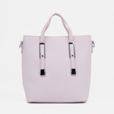 Bag Female Tout with zipper, pink color