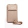 Cross-Body Bag, eco-leather, David Jones bronze, 12x4x20 cm