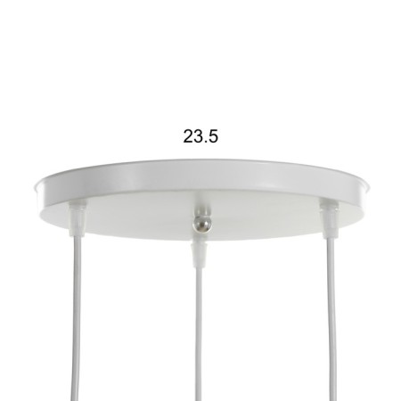 Bayerlux lamp "Batista" 3x40W E27 White 37x37x90cm-4