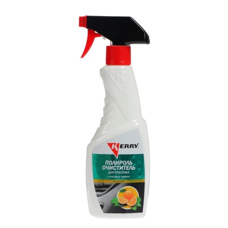 Kerry plastic policeman with a matte effect, orange, 500 ml, trigger