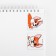 Set of Notepad A6, 32 sheets, stickers, magnetic bookmarks "For those who have paws"