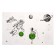 Set of covers PVC 213 x 355 mm, 140 μm, 3 pieces, Astronaut, for a diary and notebooks