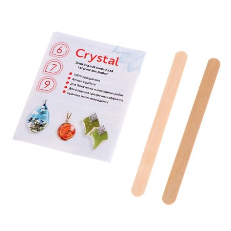 Crystal 6 epoxy resin: components a, 120 g + B, 30 g + tools-2