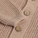 Knitted cardigan with a hood SL Home, p.74-80 cm, sand