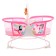 Musical cradle for newborns, pink color