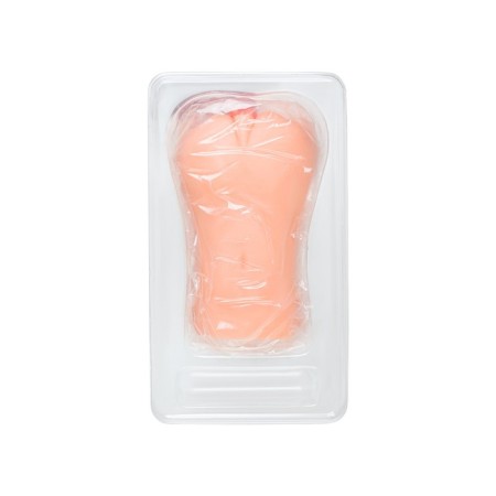 Masturbator Realistic Kokos Bellana Onahole with vibration, TPR, 16 cm, bodily color-2