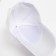 Men's cap male monophonic minku color white, rr 58