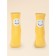 Nosk children, size 18-20, milk, yellow, 2 pcs