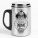 Thermal circle, 250 ml, steel "real man", retains heat 2 hours, 13. 5 x 7.5 cm