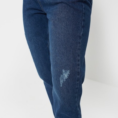Women's jeans, dark blue color, size 40 (46)-8