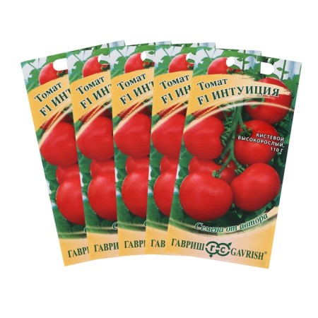 Seed Tomat "Intuition" F1, mid -season, set of 5 pcs