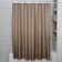 The bathroom curtain "Diamond", 180 × 180 cm, beige color