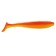 Vibro -tail Helios Shaggy Orange & Yellow, 8.5 cm, 5 pcs. (HS-16-015)