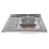 Kitchen Accoona AD6060-R washing, the right, thickness 0.4 mm, 600x600x140 mm, matte