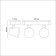 Line Line 20W LED Gray 25.2x11.5x16.8 cm