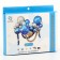 Set for creating compositions from balloons, set of 52 pcs., Blue, silver