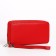 Women's wallet with lightning, red color