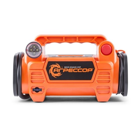 Car compressor, digital aggressor "5 in 1", LCD display, lantern, 160W, 10 atm, 35l/min-2