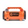 Car compressor, digital aggressor "5 in 1", LCD display, lantern, 160W, 10 atm, 35l/min