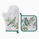 Set of kitchen. Ethel "birds" mittens-seizure 20x28cm, 19x19cm sever