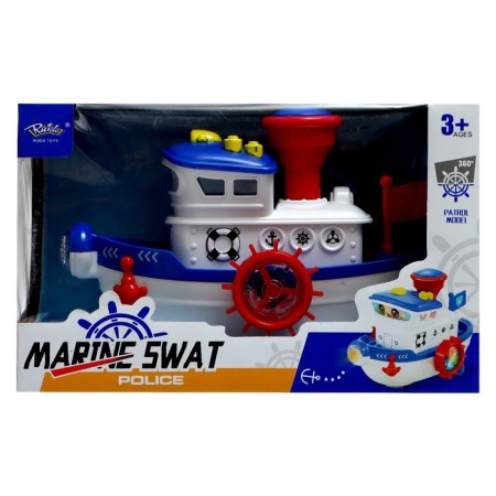 Boat "Saw", light, sound, on batteries-6