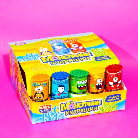 Caramel liquid "monsters of curls", assorted, 8 g-1