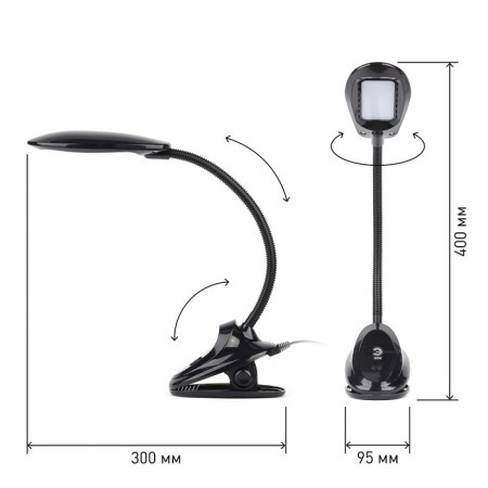 Board of NLED-478-8W-BK Black-2