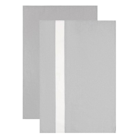 Set of towels "Ethel" 2 pcs, col. gray-blue, 100% cotton, 163 g/m2-1