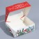 Folding box "New Year's Wreath", 10 x 8 x 3.5 cm, New Year