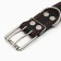 Collar combined leather/tarpaulin, 83 x 4.5 cm, Osh 50-70 cm, black