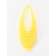 Light beacon on the collar/leash with 3 lumines of the “foot”, 3.2 cm, silicone, yellow