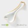 Porcelain spoon Bellatenero, 23 × 10 × 2.7 cm
