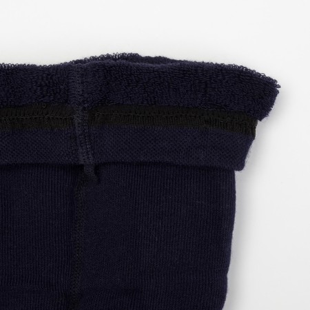 Pantyhose children's terry, dark blue color, height 92-98-2