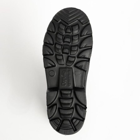 Male boots with insulation, black color, size 46-5